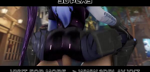  Widowmaker get a hard anal fuck with a Huge Dick – Best compilation hight quality 3D Porn 2019